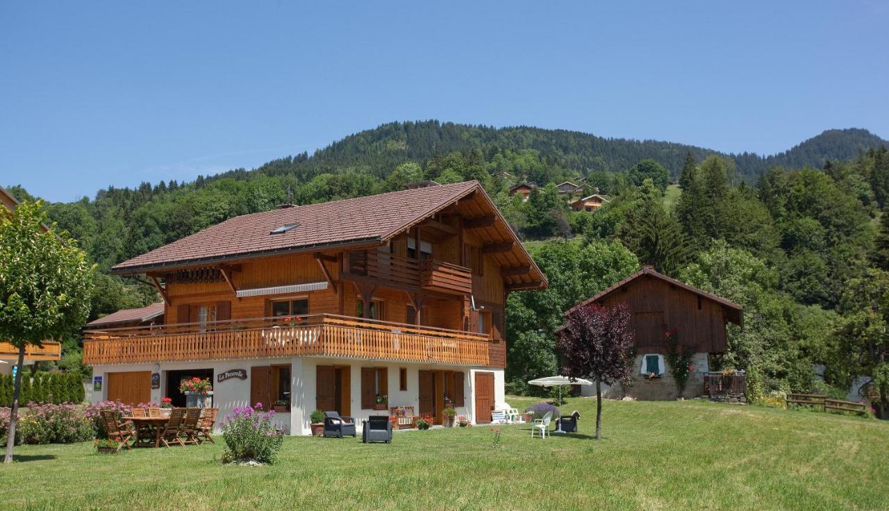 La Passerelle Chambre Au Calme Proche La Clusaz Et Grand Bornand Saint-Jean-de-Sixt Luaran gambar